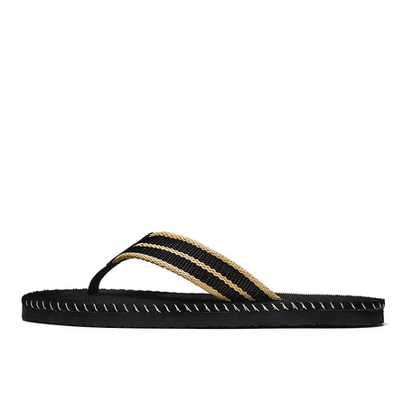Nanjiren Retro Minimalist Fashion Casual Comfort Anti-Wear Anti-Slip Flip Flops Men's