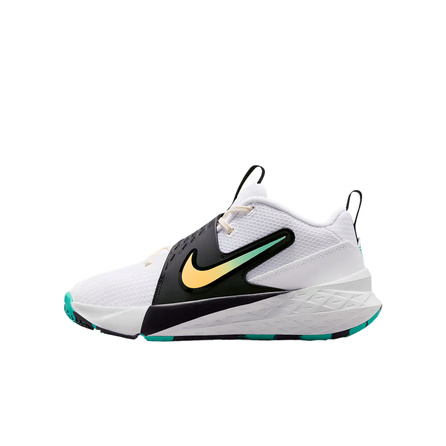 NikeTeam Hustle D 12 Mesh Durable Cushioning Traction Comfortable GS Low-Top Basketball Shoes Unisex