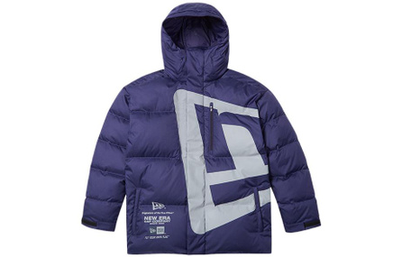 New Era Down Jacket Unisex Purple