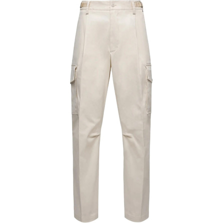 Moncler FW25 Cotton Gabardine Cargo Pants Men's