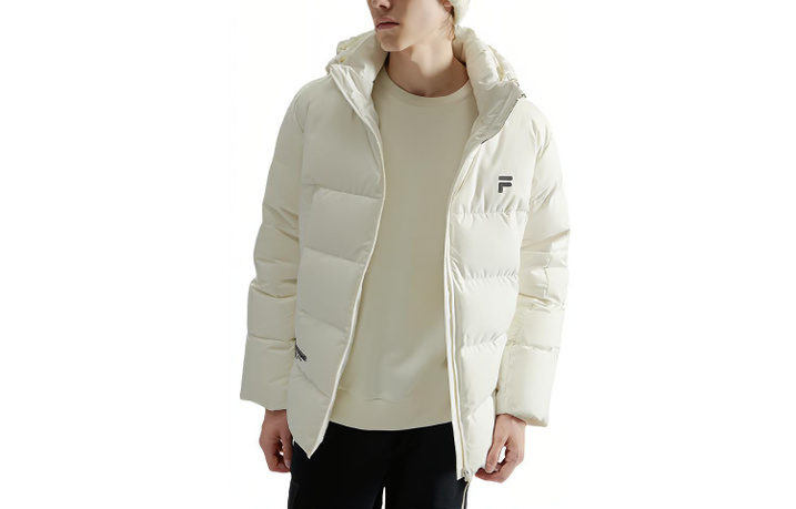 FILA FUSION URBAN TECH Down Jackets Men Light Mist Gray