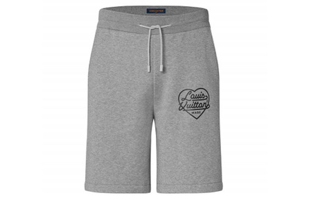 LOUIS VUITTON X Nigo Printed Heart Short