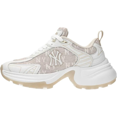 MLB New York Yankees Comfort Versatile Durable Platform Low-Top Dad Shoes Unisex Beige