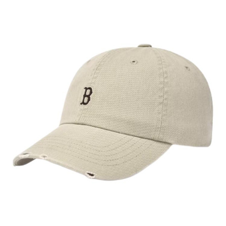 MLB CPB09 Series Small Logo Korean Style Face-Slimming Retro Soft Top Baseball Cap Unisex Multi-Color