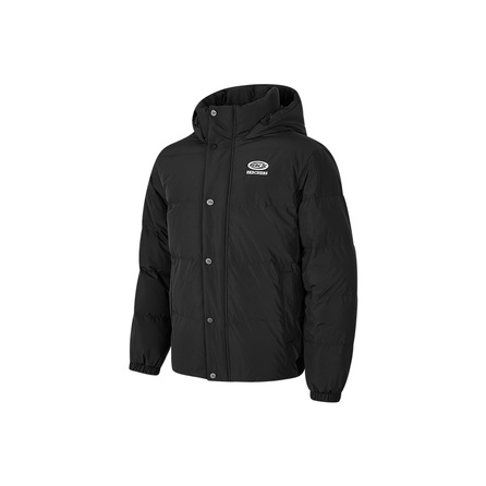 Skechers Down Jacket Unisex Carbon Black