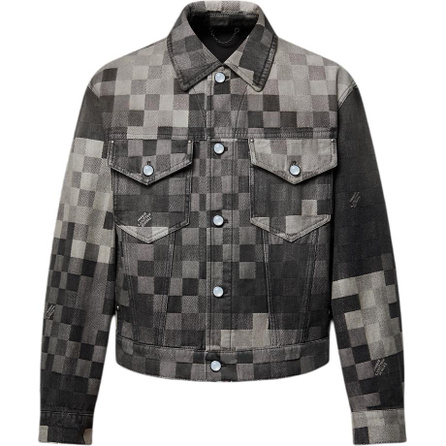 LOUIS VUITTON Damoflage Classic Denim Jacket