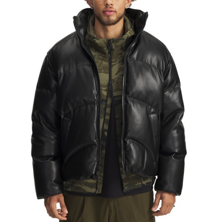 Under Armour Stand Collar Solid Color Zip-Up Down-Filled Jacket Men's