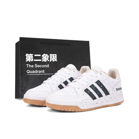 [Custom Sneakers] adidas ENTRAP American Ink Splash Gift Bag Hand-Painted Couple Shoes Niche Premium Fashion Trendy Minimalist Squeaking Sound Anti-Slip Waterproof Wear-Resistant Height-Enhancing Low-Top Skate Shoes Unisex