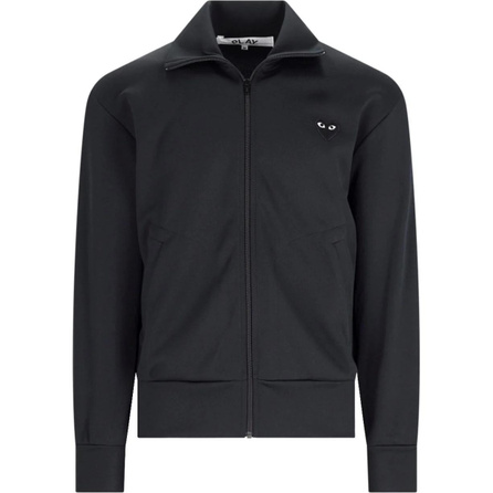 CDG Play Jackets Unisex Black