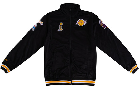Mitchell Ness Jackets Unisex Black
