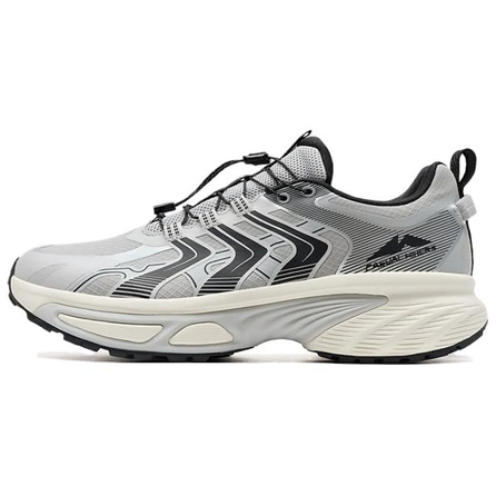 Xtep Comfort Genesis 4.0 Wear-Resistant Breathable Low-Top Dad Shoes Men's Grey