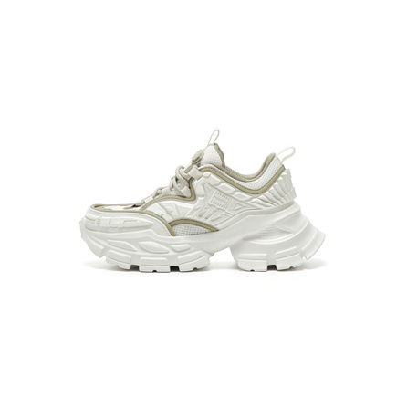 OGR Low-Top Chunky Sneakers Unisex Ivory White OG Basic Edition