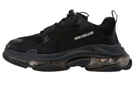Balenciaga Triple S Clear Sole Black