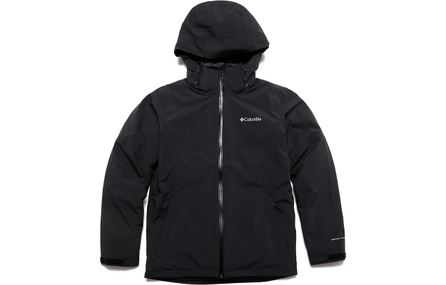 Columbia Outdoor Hiking Waterproof And Windproof To Keep Warm Windbreaker Jacket Men's Black