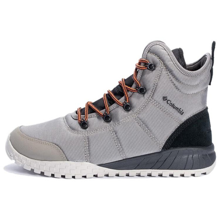 Columbia Warm Wear-Resistant Slip-Resistant Fairbanks Outdoor Comfort Versatile Mid-Calf Snow Boots Men's Grey
