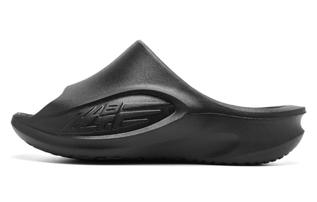 QIAODAN Flying Shadow Slippers 3.0 Quiet Slip-Resistant Abrasion-Resistant Quick Dry Slide Slippers Men's Black