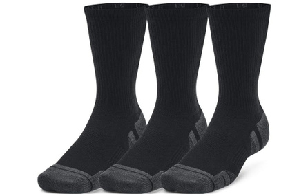 Under Armour Mid-Calf Socks Unisex 3 Pack Black