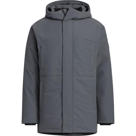 adidas DOWN PARKA Comfortable Casual Solid Color Warm Down-Filled Jacket Unisex Dark Grey