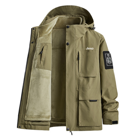 Jeep Windbreaker Jackets Unisex