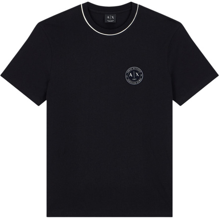 ARMANI EXCHANGE AE SS26 Crewneck Pure Cotton Straight Knit Short Sleeve T-Shirt Men's