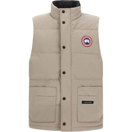 Canada Goose FW25 Freestyle Series Red Logo Badge Waterproof Single-Breasted Short Vest Men's