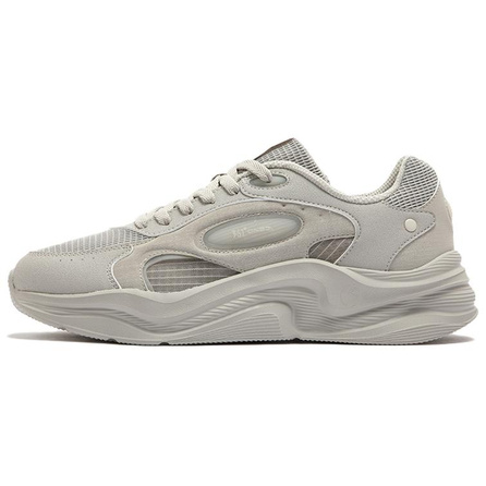 361° Yun Shu 5 Trendy Comfortable Versatile Slip-Resistant Wear-Resistant Low-Top Casual Shoes Men's Grey