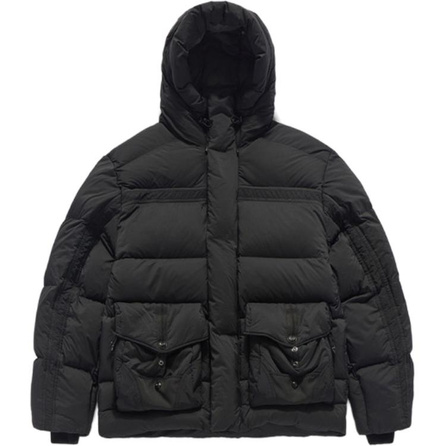 DESCENTE x EASTLOGUE Collaboration Loose Hooded Long Sleeve Commute Duck Down Puffer Jacket Men's