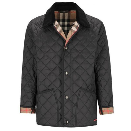 Burberry FW24 Puffer Jacket Men's Black