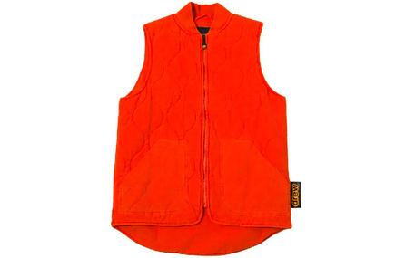 Drew House Smiley Collection Vests Unisex Orange