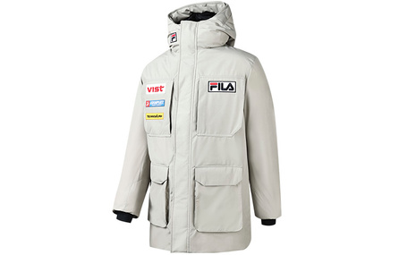 FILA Athletics Down Jackets Men Classic Gray