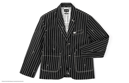 Lee X Basquiat Collaboration SS24 Comfort Fit JMB Print Jacket Men's Black