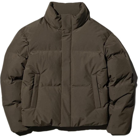 UNIQLO Seamless Down Series Loose Fit Solid Comfort Versatile Commute Warm Long Sleeve Stand Collar Down Jacket Unisex