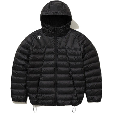 DESCENTE Logo Quilted Hooded Warm Long Sleeve Commute Down Jacket Unisex