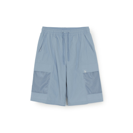 MLB Los Angeles Dodgers Mesh Panel Cool-Touch Lace-Up Cargo Shorts Unisex