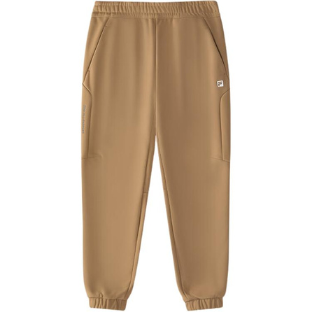FILA KIDS Knit Joggers PERFORMANCE Series Fleece-Lined Warm Comfortable Orange Yellow