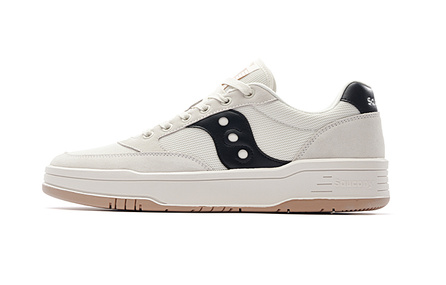 Saucony CROSS JZ Casual Shoes Unisex Low-Top White Black