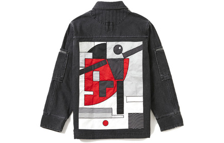 LiNing Denim Jackets Men's Denim Gray
