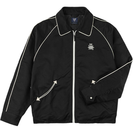 Lee Turn-Down Collar Long Sleeve Solid Color Jacket Coat Men's