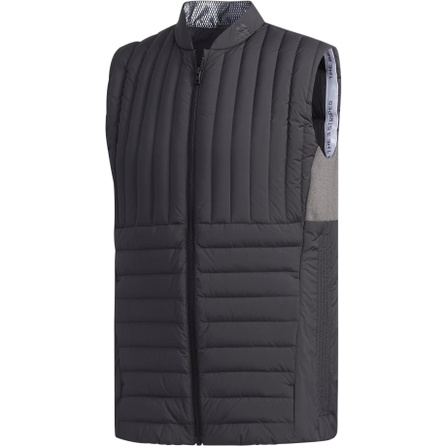 adidas Casual Skin-Friendly Stand Collar Comfortable Vest Men's Black