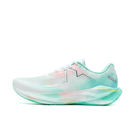Xtep 360X3.0 Zanhua Sport Comfortable Cushioning Wear-Resistant Low-Top Training Physical Test Running Shoes Men's White/Green
