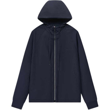 KSWISS Fashion Versatile Lightweight Solid Color Style Comfortable Sports Casual Breathable Jacket Coat Men's Deep Indigo Blue