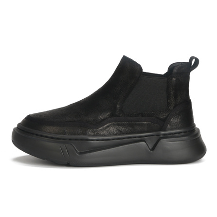 TIEKE Ankle-Length Chelsea Boots Men's Black