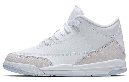 Jordan 3 Retro Pure White 2018 PS