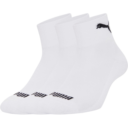 PUMA Essentials+ Mid Calf Socks Unisex 3 Pack White