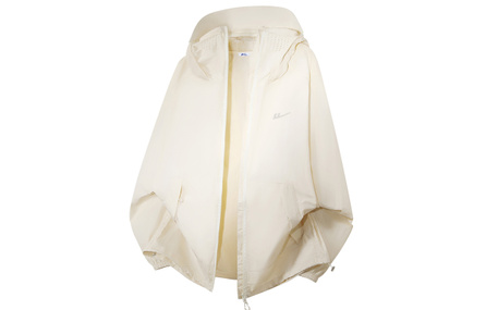 Warrior Unisex 'Riding the Waves' Series UPF50+ UV Protection Outdoor Ultra-Thin Cooling Quick-Dry Solid Color Loose Mesh Breathable Detachable Brim Hooded Windproof Waterproof Sun Protection Jacket