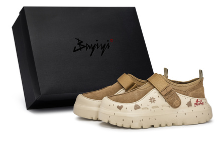 Custom SneakersUGG PeakMod Lowcut 811 'Gingerbread Cookie' Retro Slip-Resistant Casual Shoes Men's Chestnut Brown