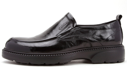 Satchi Casual Versatile Loafers Men's Black