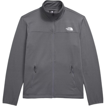 THE NORTH FACE Cedar Trail Grid Solid Warm Breathable Comfort Zipper Jacket Men's Smoked Pearl
