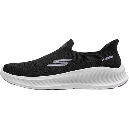 Skechers GO WALK NOW Black Comfortable Breathable Easy On Off Lightweight Casual Low-Top Walking Shoes 3