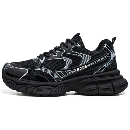 JKEM Anti-Slip Wear-Resistant Low-Top Chunky Sneakers Men's